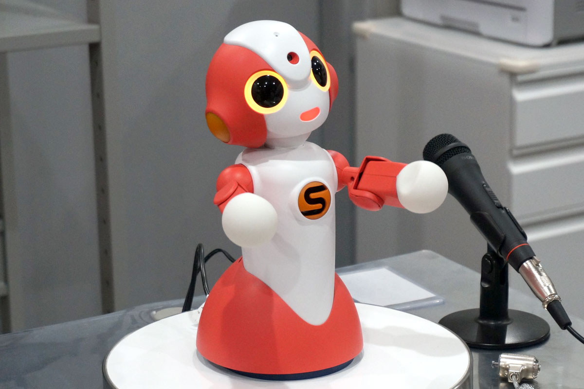 プログラミング対象となるロボット