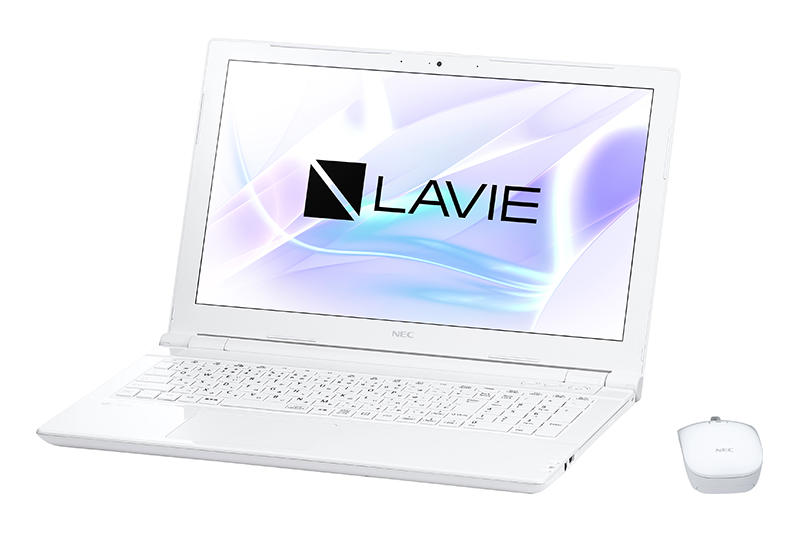 「LAVIE Note Standard NS150/H」（エクストラホワイト）