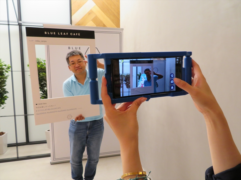 フォトパネルを使った記念撮影は事前エントリー無しでもOK