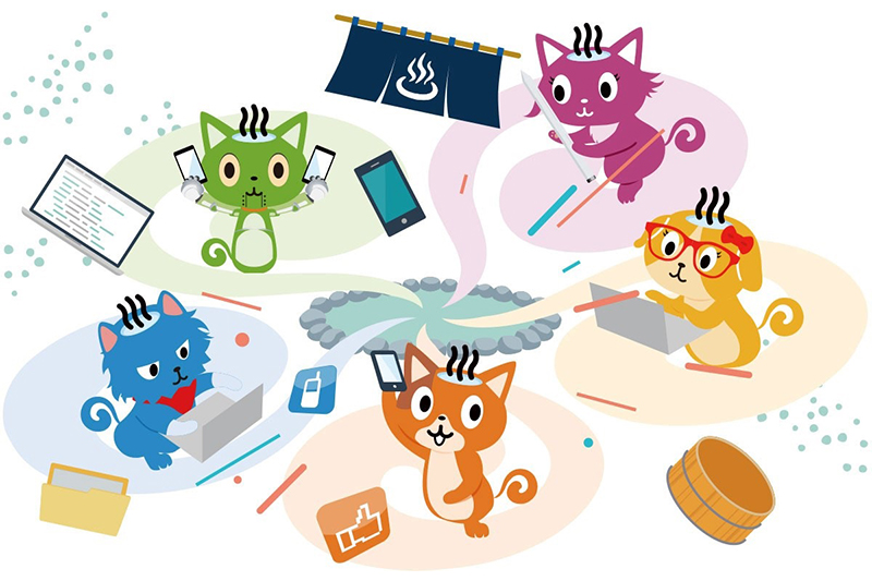 5匹のネコのチーム名も発表される