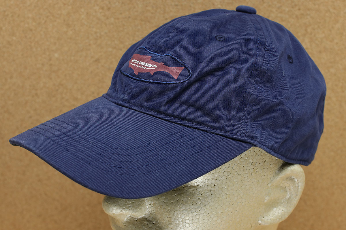 標準的なキャップやハンチングなら、帽子の上に被せることもできます。一瞬の豪雨しのぎにいいかも？