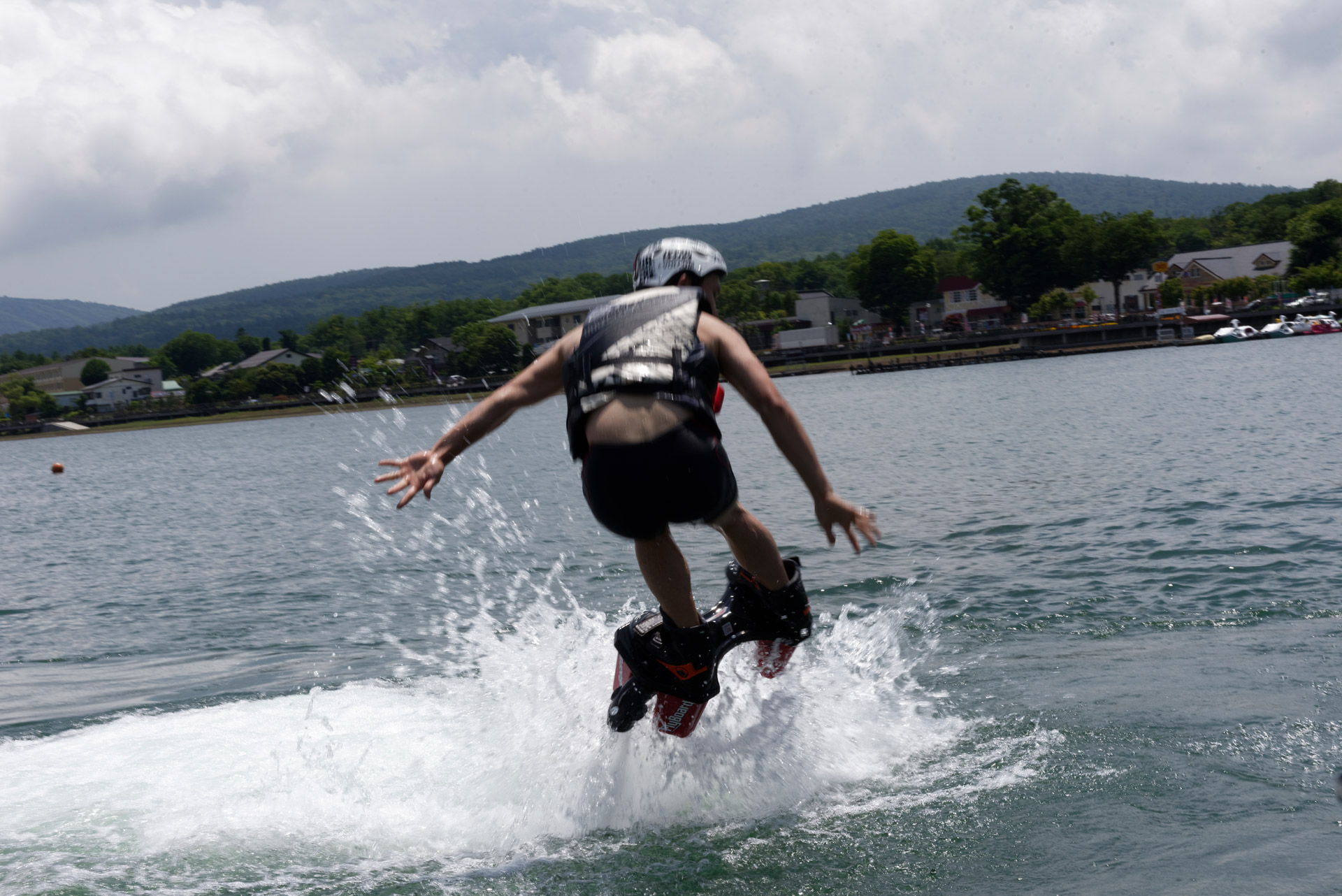失敗するたびに鼻から水を吸い込む