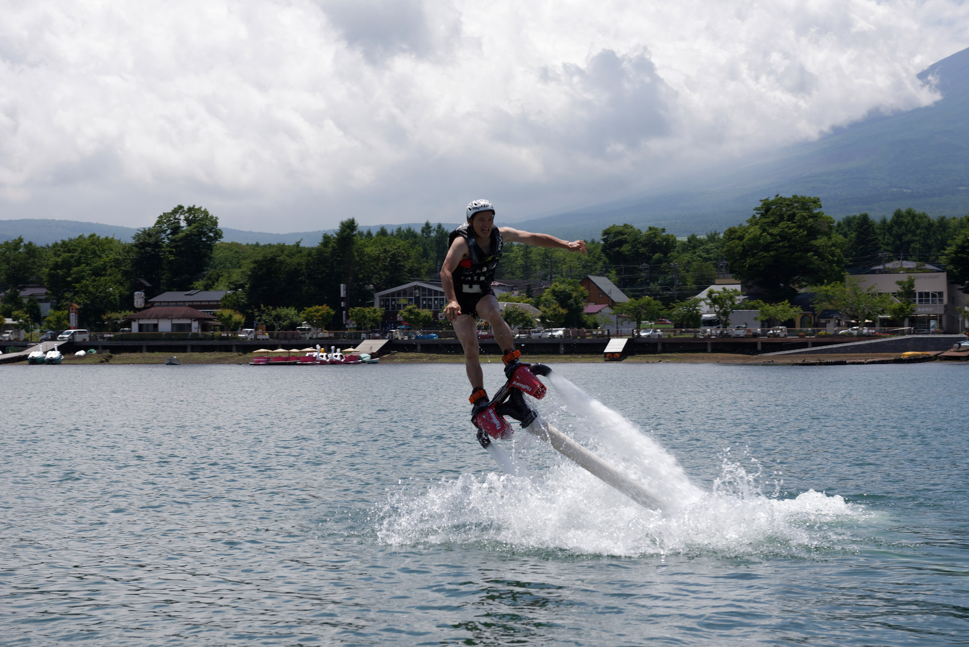 失敗するたびに鼻から水を吸い込む