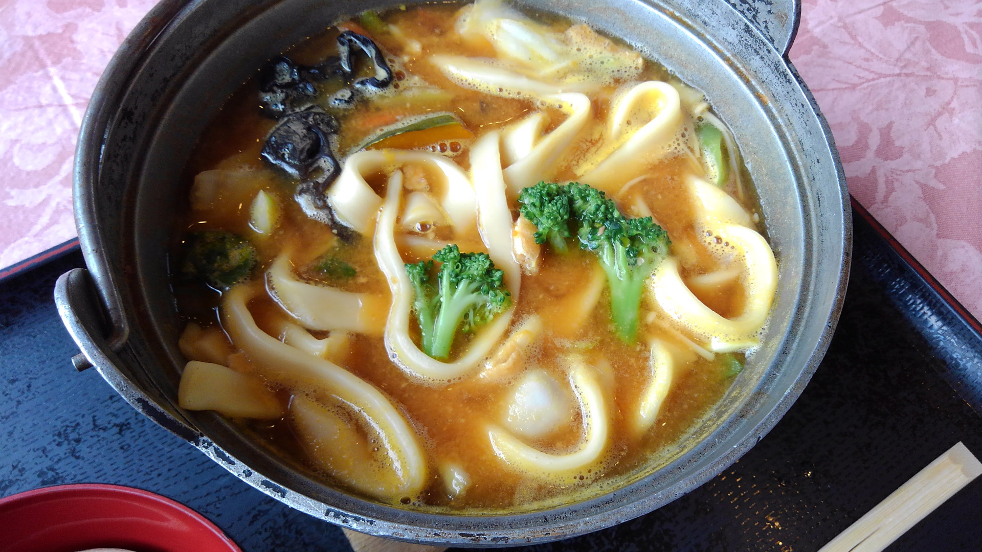 こちらはノーマルな「ほうとう」。1100円