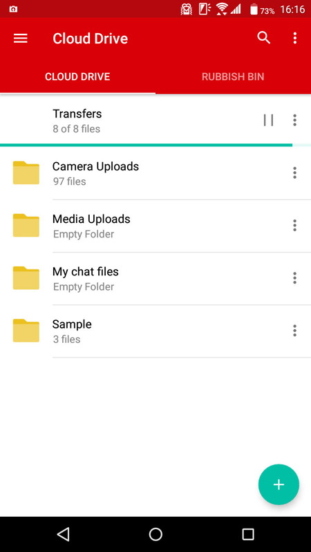 自由にフォルダを作ってファイル管理できる