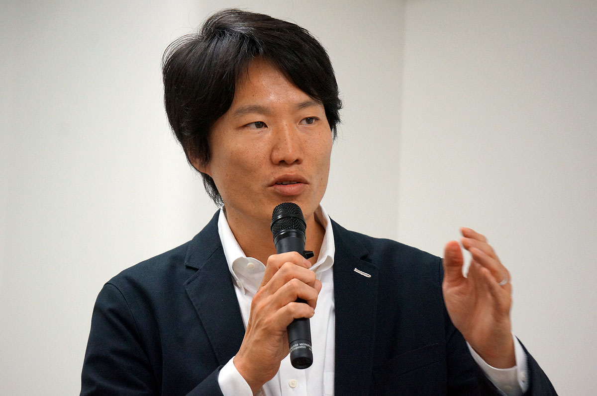 ソラコムの玉川社長（2017年7月撮影）