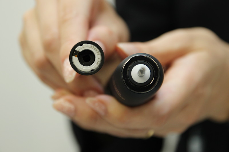 ブラシヘッドに搭載したマイクロチップに使用履歴を記録。アプリから確認できる