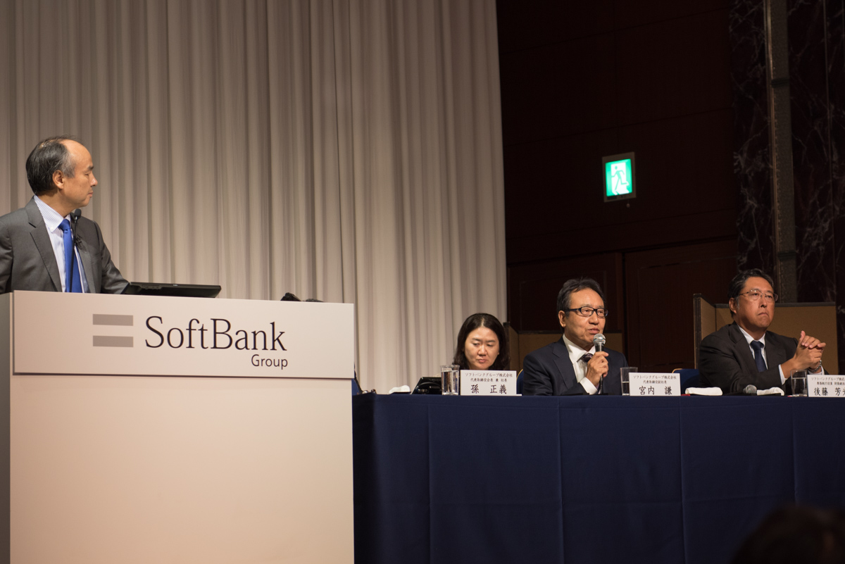 ソフトバンク代表取締役社長兼CEOの宮内謙氏