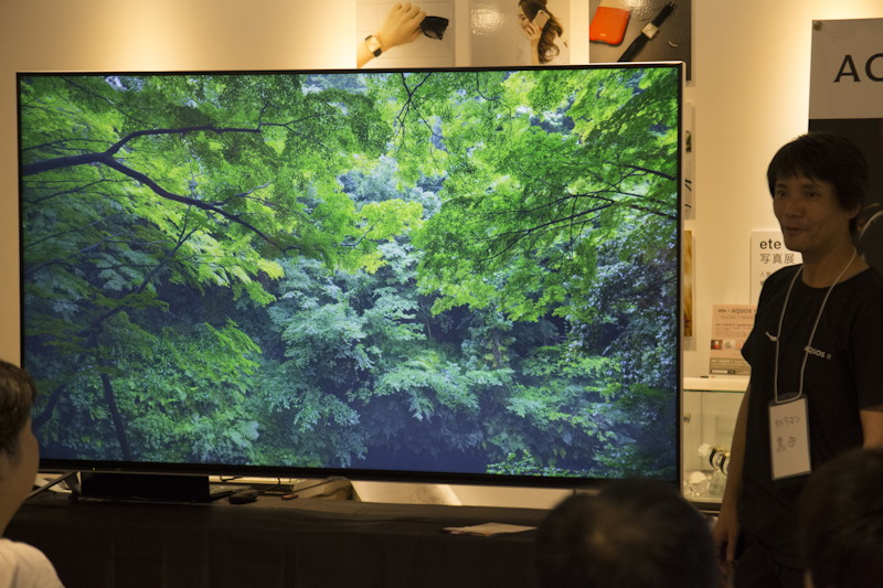 黒田氏は自身が撮影した公式作例をお手本に、シーン毎の撮影方法を紹介した