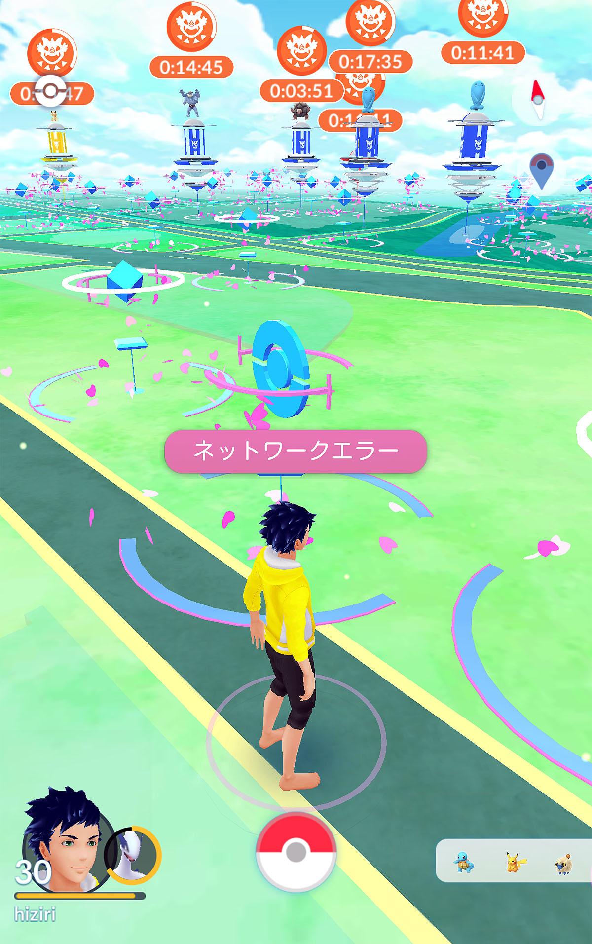 Pokémon GO、遊べません