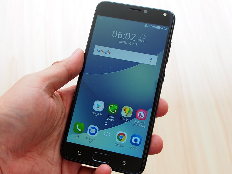 大容量バッテリーを搭載したZenFone 4 Max Pro