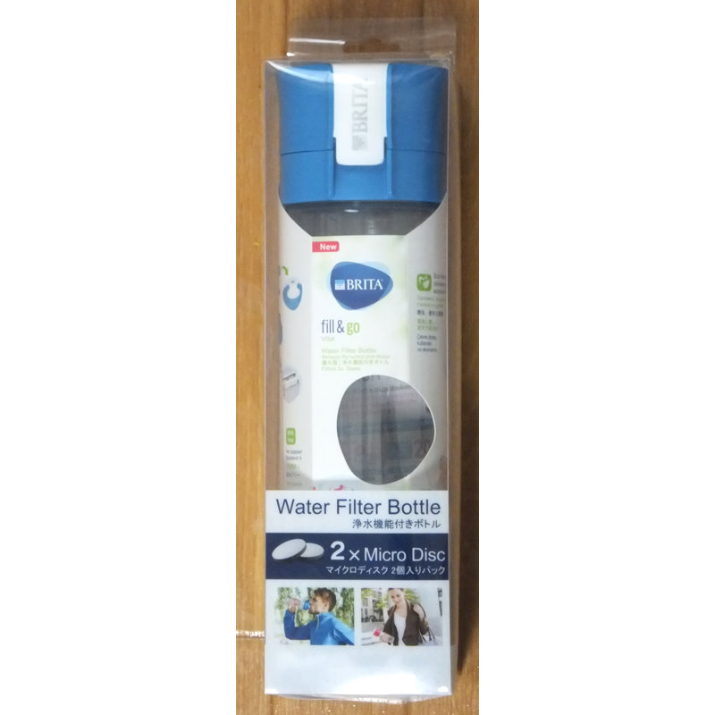 商品パッケージ。ちょうどフィルターが1つおまけで付いてくるパッケージが販売されていたのでそちらにした