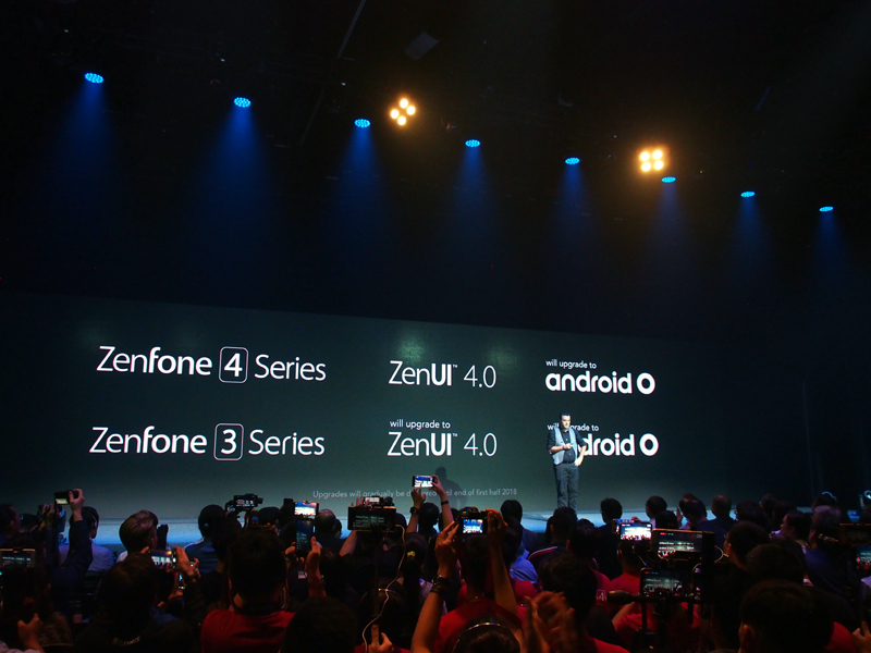 ZenFone 4シリーズだけでなく、ZenFone 3シリーズもZenUI 4.0とAndroid Oに対応する