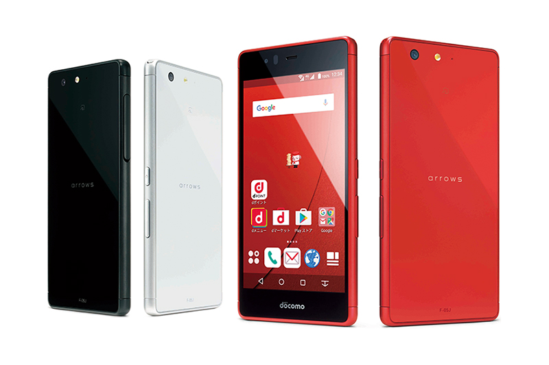 2017年5月に発表された「arrows Be F-05J」