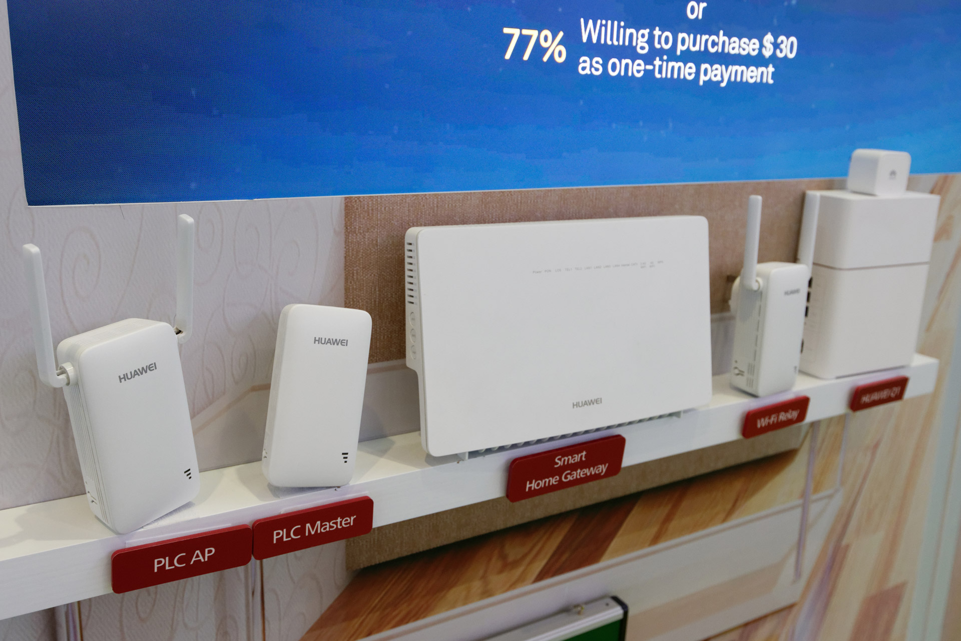 ファーウェイ製のホームネットワーク機器