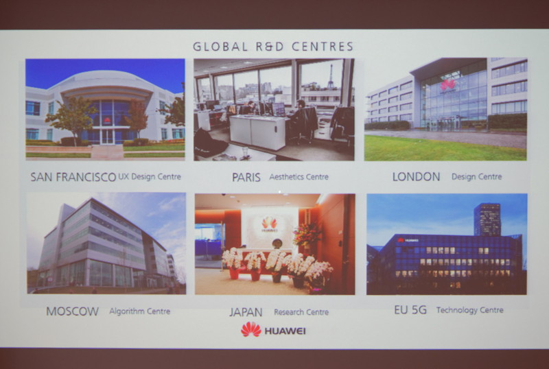 世界各地のR&Dセンターは、地域ごとの人材の特色に合わせて担当分野を変えている