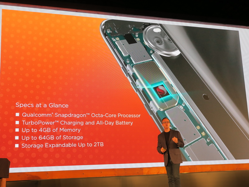 チップセットはQualcomm製Snapdragon 630を搭載