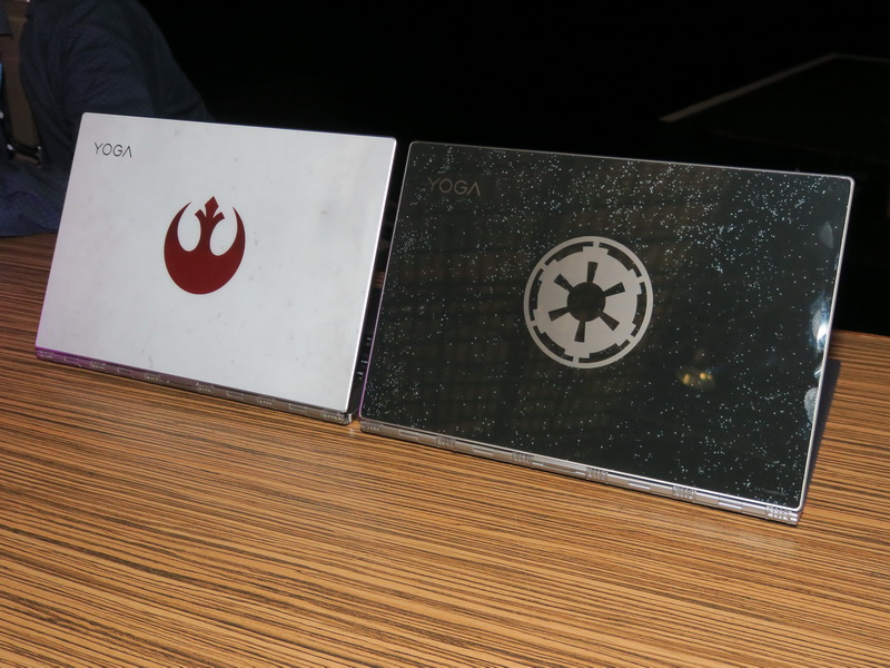 YOGA 920でもStar Warsコラボモデルをラインアップ。反乱軍と帝国軍を選ぶことができる