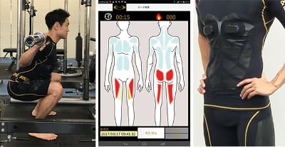 着るだけで筋トレの効果が見える「筋電WEAR」、RIZAPに導入 - ケータイ