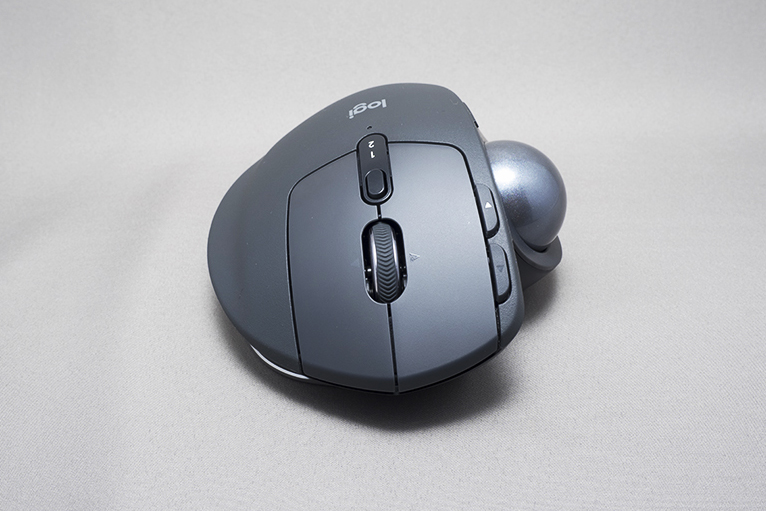 ロジクールの最上位ブランドを冠したトラックボール「MX ERGO」