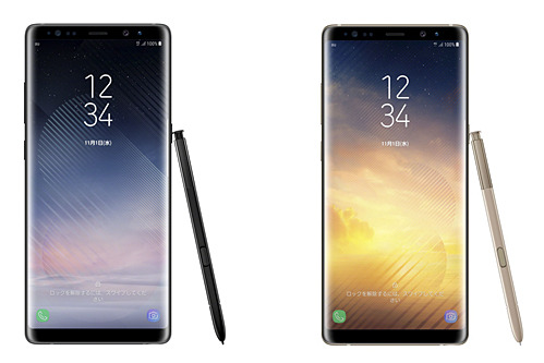 「Galaxy Note8 SCV37」