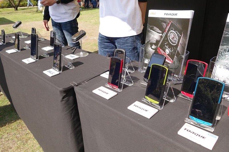 過去モデルや海外モデルも展示されていた