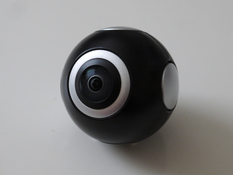 BENEVE EYEBALL C4パノラマカメラ ブラック (Android向け全天球カメラ)