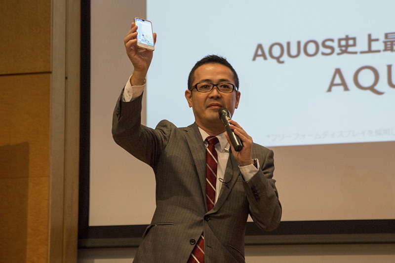 シャープ IoT通信事業本部 パーソナル通信事業部 商品企画部長 小林繁氏