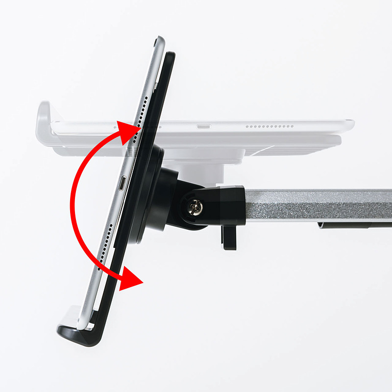 通常のタブレットスタンドとしても利用できる