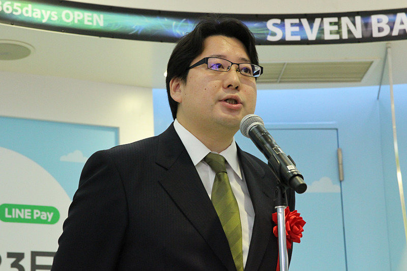 LINE Pay 代表取締役社長 舛田淳氏