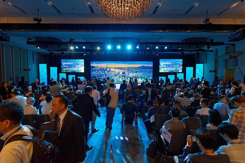 「2017 Qualcomm 4G/5G Summit」の会場となった香港のKerry Hotel Hong Kong