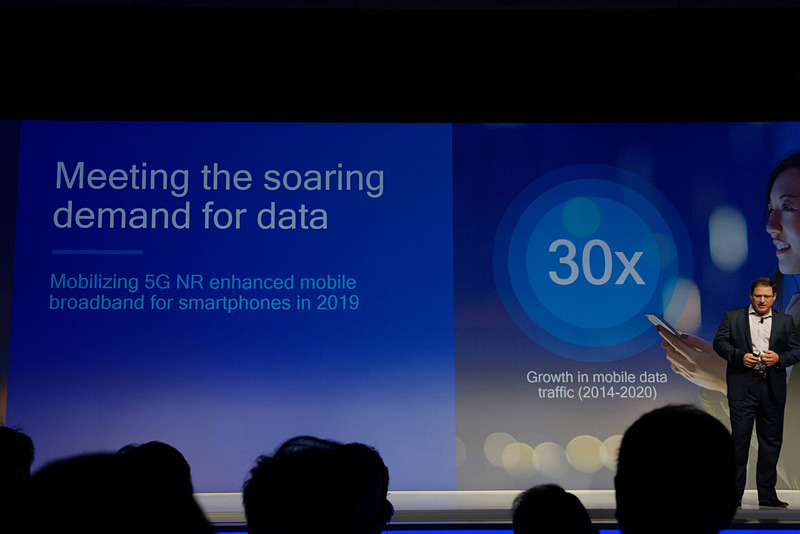 モバイルデータトラフィックは、2020年に2014年時点の30倍に