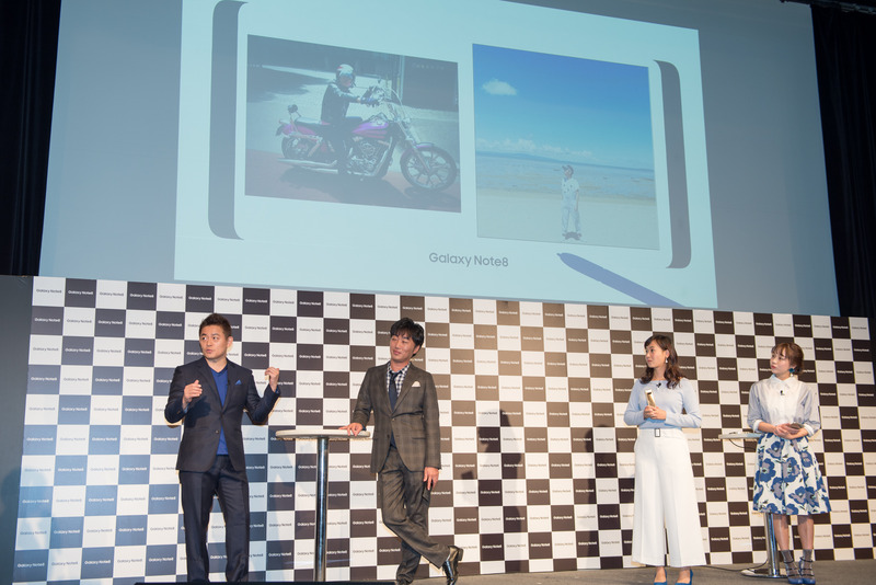 スピードワゴンの井戸田潤、小沢一敬、タレントの藤本美貴と鈴木あきえが登場