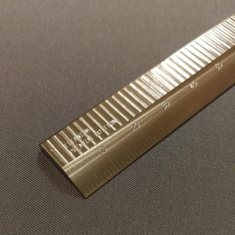 最も手前の0～10mm範囲の下のほうがモヤッとしているのが見えるだろうか