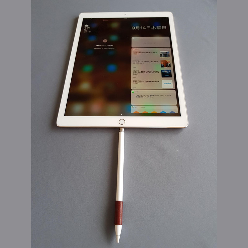 過剰なアクセサリーを取り外して充電してみたが、この不安定かつアンバランスな格好が嫌だ