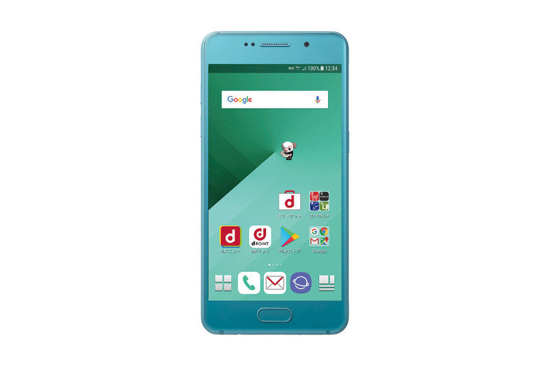 「Galaxy Feel SC-04J」の新色Aurora Green（オーロラグリーン）