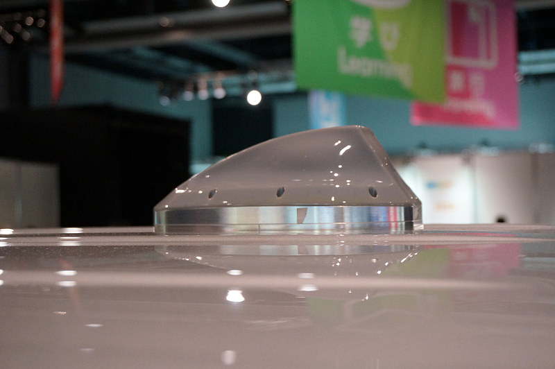 目立たず、クルマにマッチするデザイン