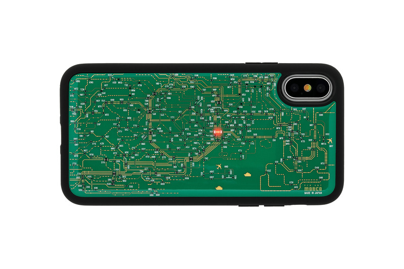 「FLASH 東京回路線図 iPhone Xケース」
