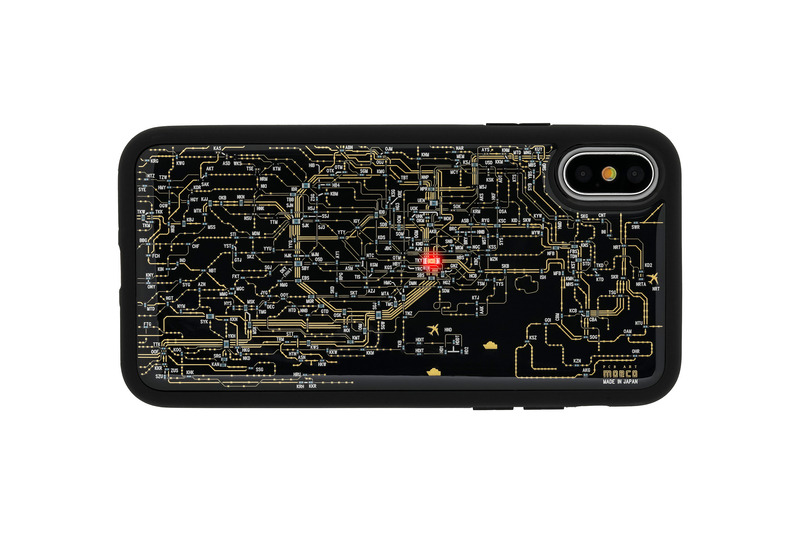 「FLASH 東京回路線図 iPhone Xケース」