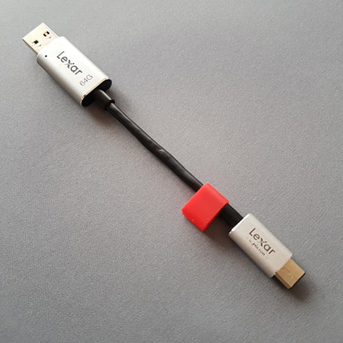 【値下げしました！】バックアップ（USB Type C） 40GB弱のスマホ写真も30分でバックアップ、Type-C対応の