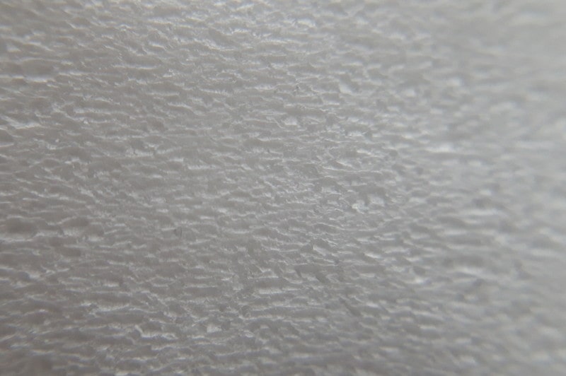 レンズ装着後に撮影。倍率は変えていない