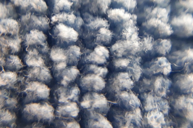 レンズ装着後に撮影。倍率は変えていない