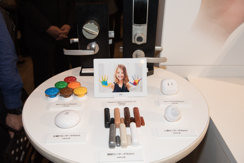 参考展示のIoTデバイス