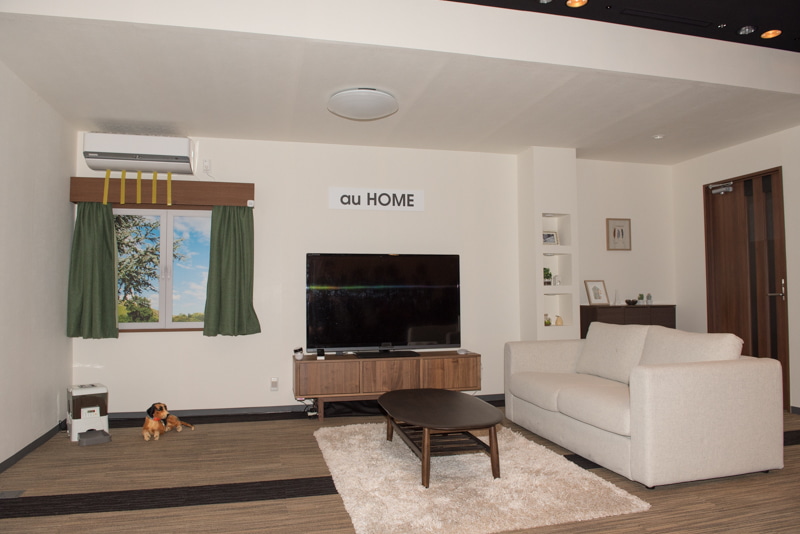 2018年春以降に提供のサービスを含めたデモンストレーションも行われた