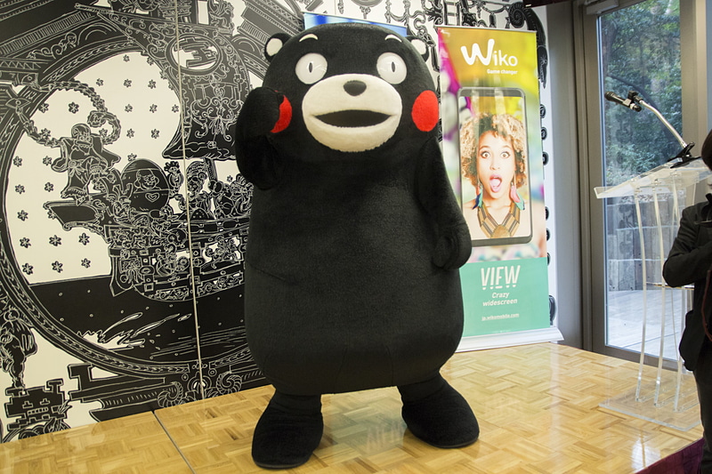 会場にはくまモンも駆けつけた