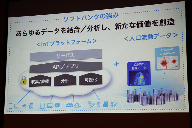 ソフトバンク・ビジョン・ファンドを通して投資するBrain Corporationの床洗浄ロボットや、グループ企業の英ARMなどが紹介された