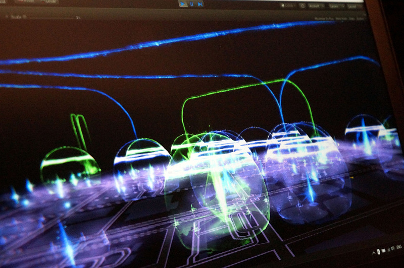 VRで見ている画面