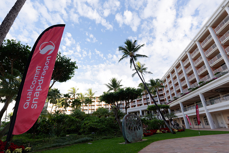 ハワイ州マウイ島のリゾートホテルGrand Waileaで「Qualcomm Snapdragon Technology Summit 2017」が開催中