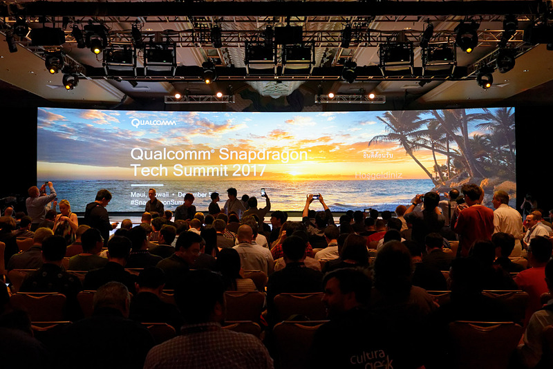 ハワイ州マウイ島のリゾートホテルGrand Waileaで「Qualcomm Snapdragon Technology Summit 2017」が開催中