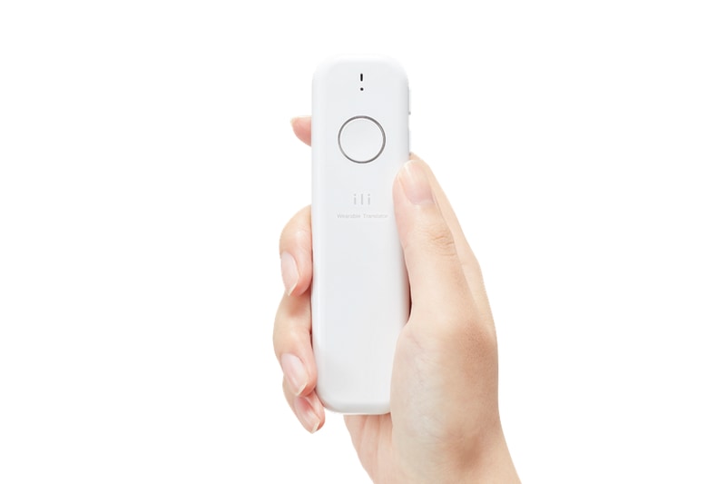 スティック型翻訳デバイス「ili（イリー）」